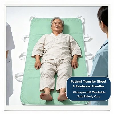 Patient Transfer Sheet With 8 Handles